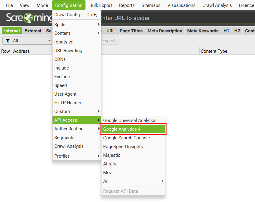 Google Analytics 4 Integration