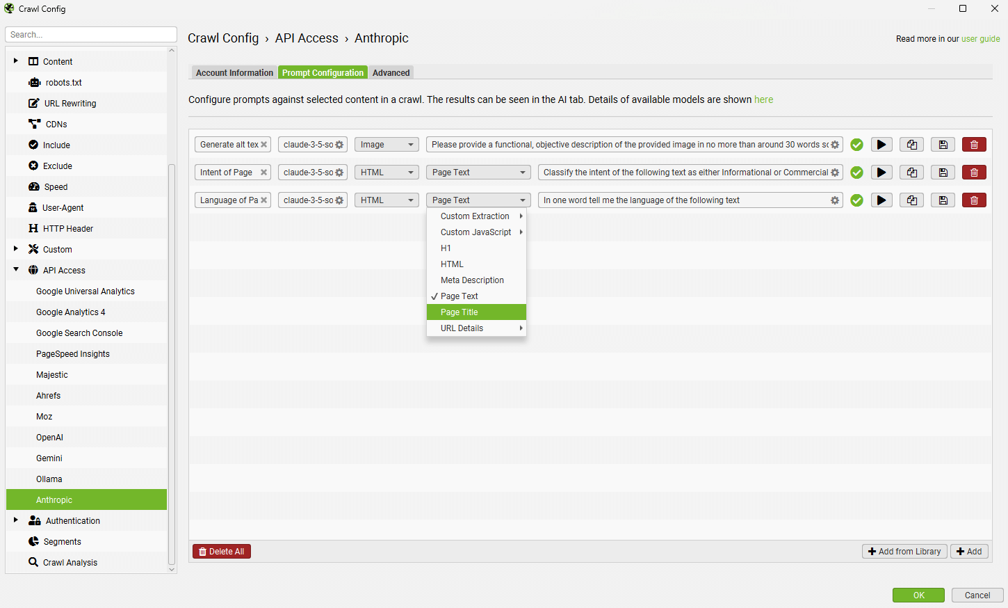 Anthropic AI API Integration